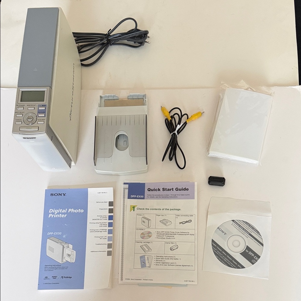 Sony DPP-EX50 Digital Photo Printer with Accessories